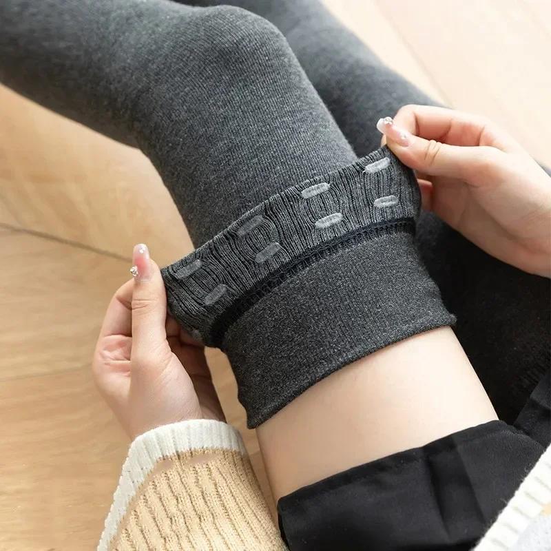 High Elasticity Loose Oversized Women Stockings Extended Over Knee High Socks Silicone Anti Slip High Tube Cotton Socks