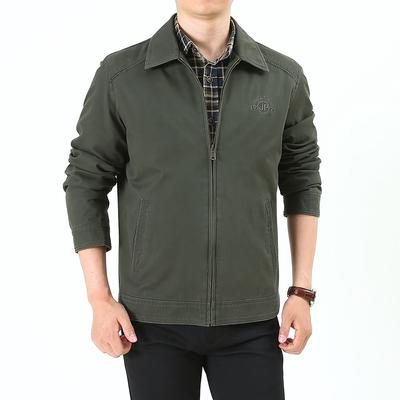 Spring and Autumn New Thin Lapel Business Casual Jacket Top Men's Casual Slim Jacket Jacket