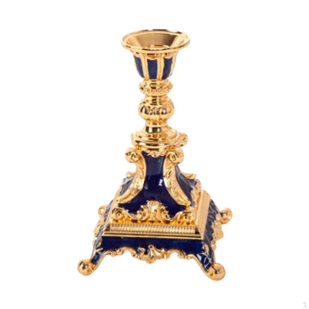 Svícen Kandelábr Řemeslný Dekorativní Stojan Svíčka pro Jídelní Stůl Obývací