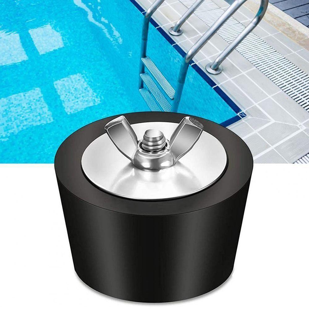Rubber Swimming Pool Leak Proof Black Pool Plugs New Swimming Pool Fittings