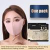 Upf50+ Anti-Uv Face Cover Washable Hyaluronic Acid Face Mask Outdoor Running Cycling Sports Sun Protection Mask