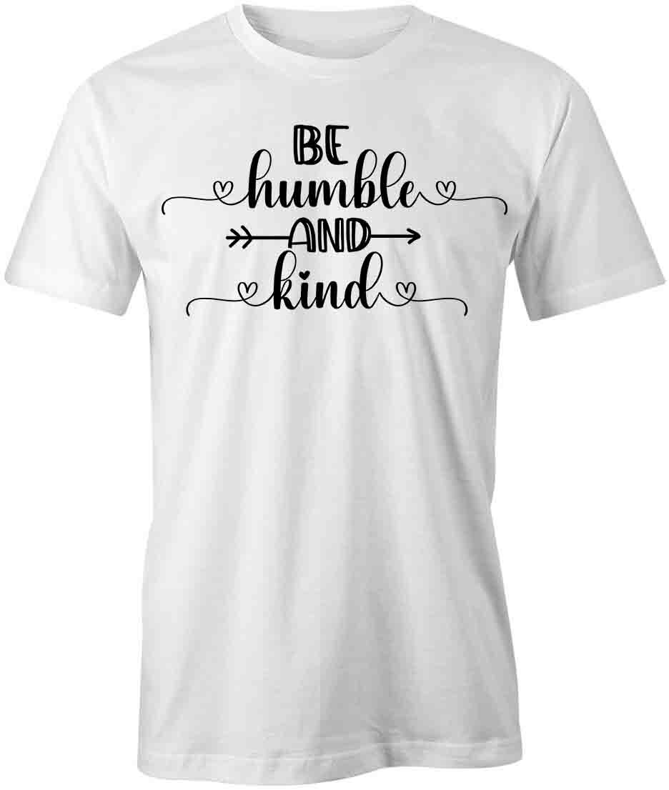 BE HUMBLE AND KIND TShirt Tee Short-Sleeved Cotton CLOTHING S1WSA212 XL