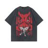 Anime T-Shirts Herren Damen Bleach Zaraki Kenpachi Bedrucktes Acid T-Shirt Baumwolle Grafik Punk Harajuku Tees Herrenbekleidung