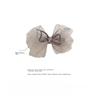 CHIMERA Bow Hair Clip with Rhinestones, Ponytail Barrette, Half-Up Hair Accessory