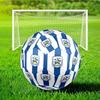 Yorkie Football Spirit Soccer Ball Size 5 Soccer Ball, Machine-stitched, Soft and Comfortable, Suitable for Training and Matches Fan Gift