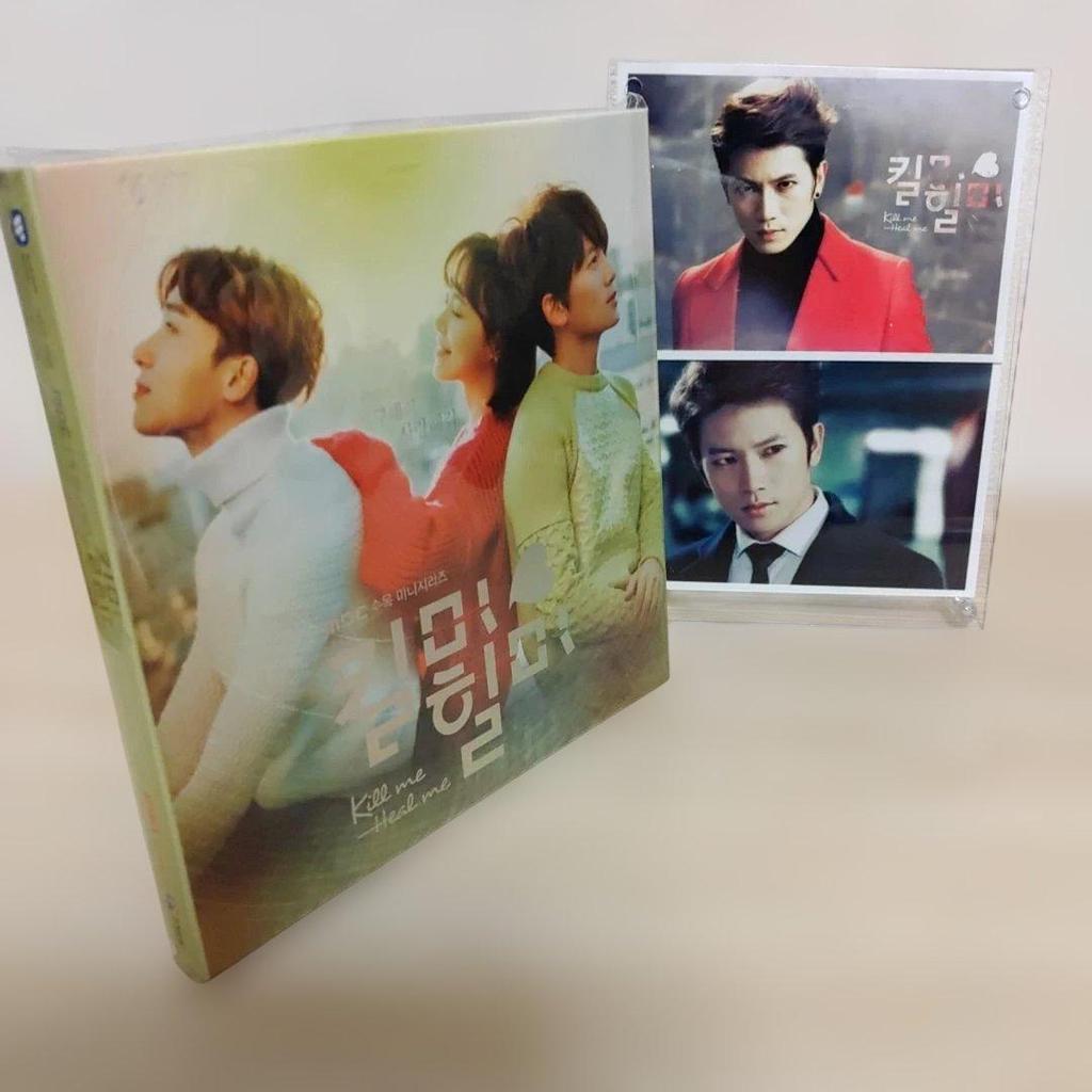 [USED] Kill Me Heal Me Korean OST CD Starring Ji Sung (with 2 L-size Photos)