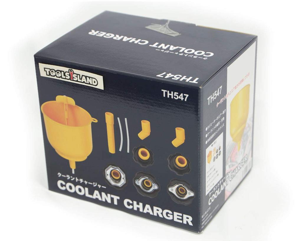 Tools Island Coolant Funnel Funnel Coolant Charger TH547 Spill-Free