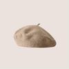Vintage Wool French Beret for Women Solid Fashion Simple Casual Beret Solid Classic Breathable Soft Comfortable Hat for Fall Winter