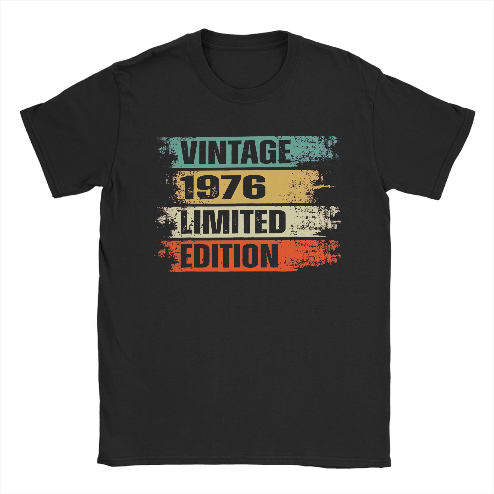 

Vintage Vintage 1976 Limited Edition TShirt Men Round Neck 100 Cotton T Shirts Short Sleeve Tees Plus Size Tops S