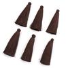 6pcs/lot 6 cm Polyester Tassel Colorful Tassel Cord Brush For Home Decor DIY Handmade Clothing Sewing Jewelry Making Accessories