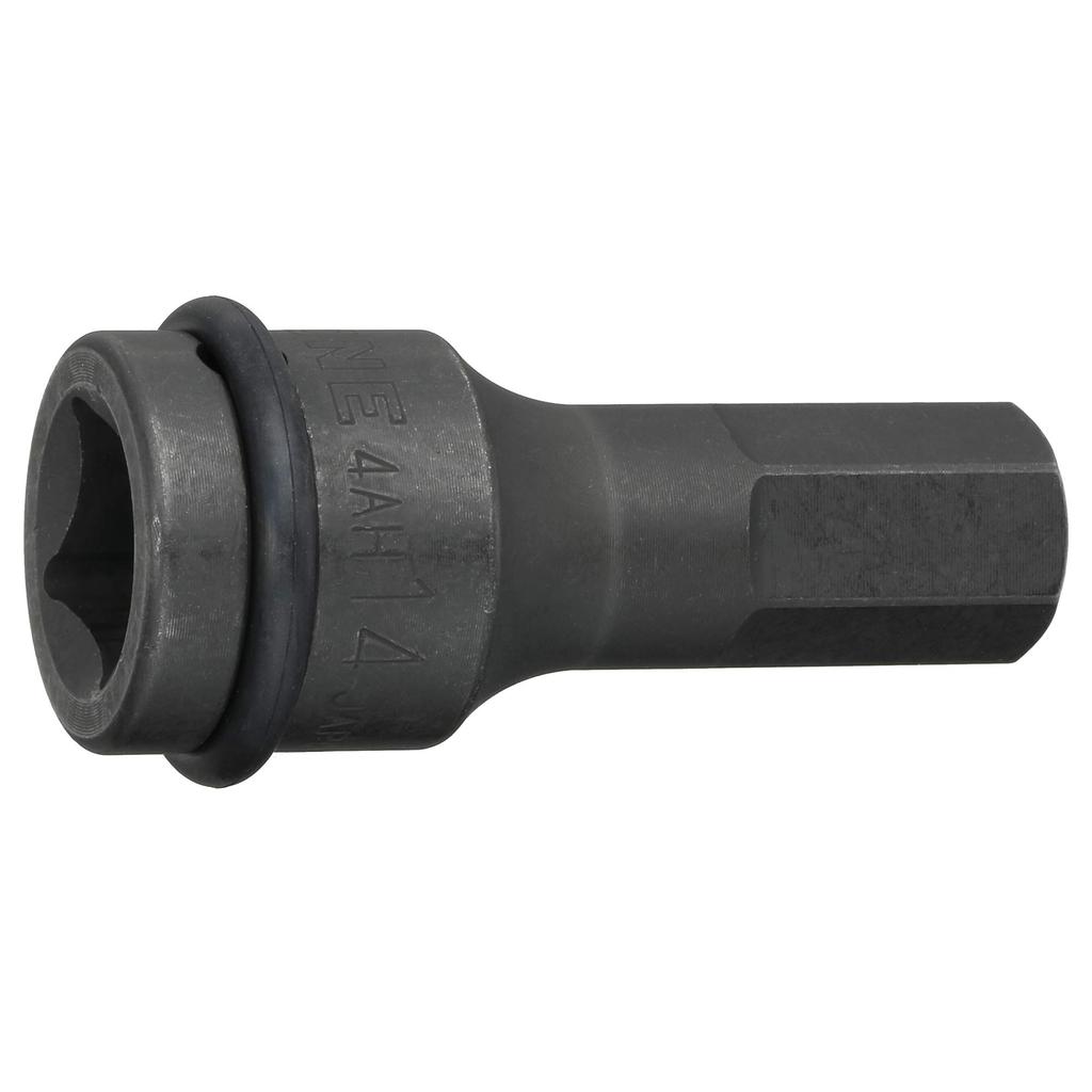 TONE Impact Hexagon Socket 14mm Hexagon Size HP4AH-14, 12.7mm (1/2") Drive,