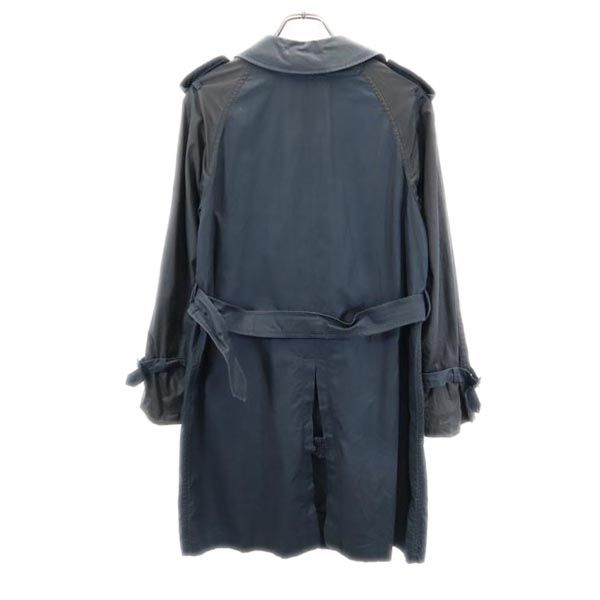 Mackintosh Made In the UK Trench Coat 36 Navy Men's Used