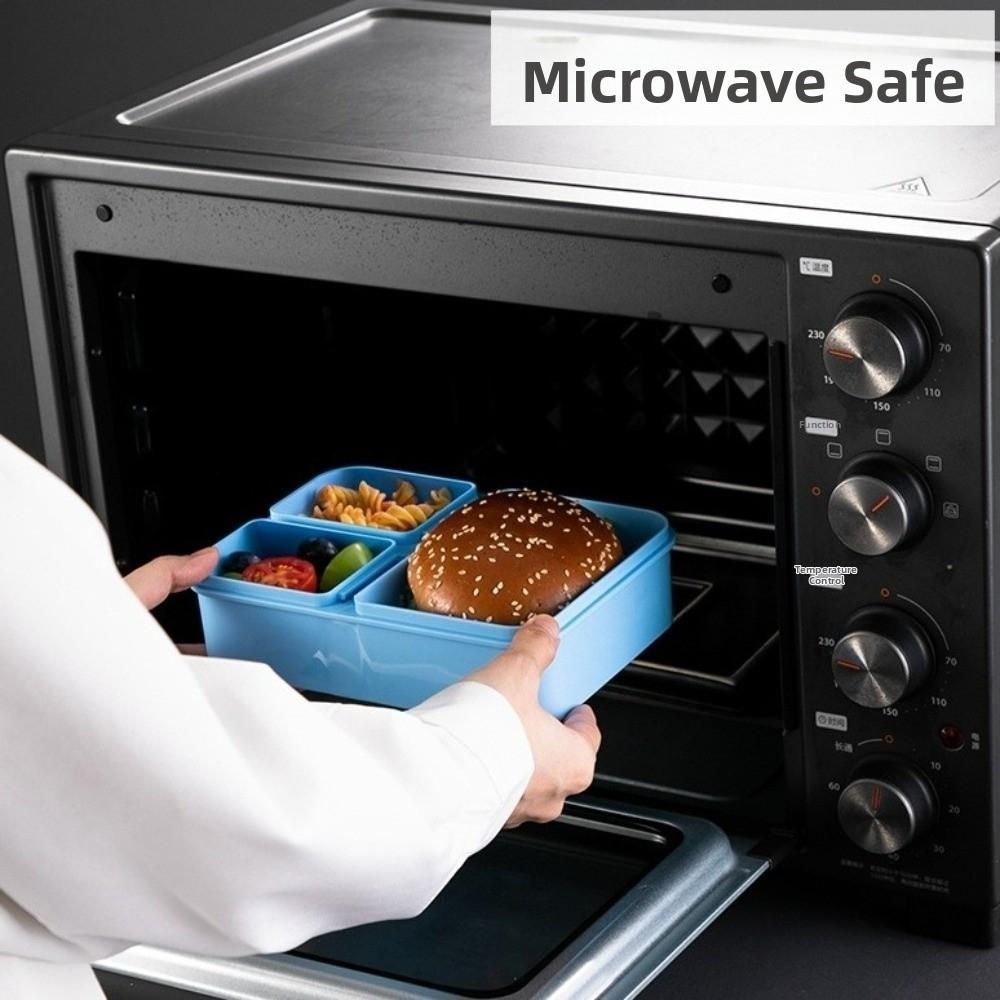 Lebensmittelechte Cartoon-Brotdose Auslaufsichere Snackbox Tragbarer Behälter Picknick-Koffer Mikrowellengeeignet