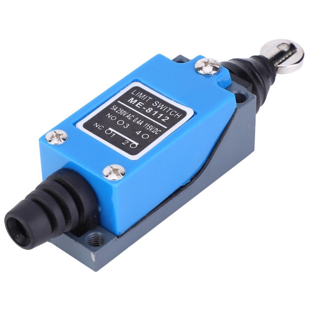 250V 5A Micro Switch Momentary Roller Mini Limit NC-NO Actuator Limit Switch  Milling Router