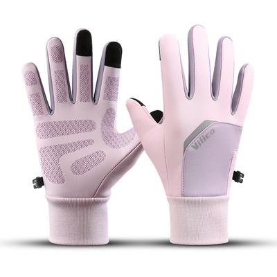 Fahrradhandschuhe Winter Touchscreen Fahrradhandschuhe Outdoor Roller Winddicht Reiten Motorrad Ski Warm Fahrradhandschuhe