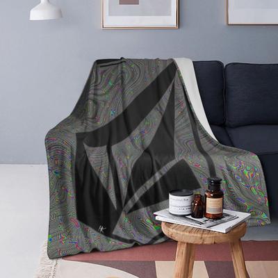 V-Volcom Logo  Blanket Soft Warm Flannel Throw Blanket Cover for Bed Living Room Picnic Travel Home Couch