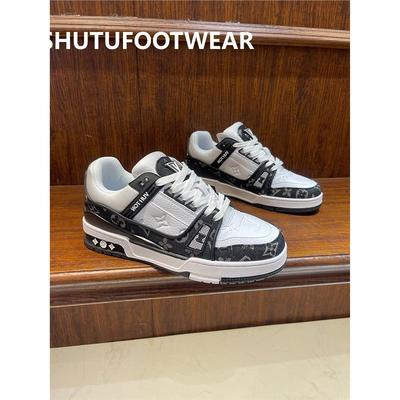 Chaussures d'été pour hommes, nouvelles chaussures décontractées, semelle souple, chaussures de sport assorties, tendance, basses, respirantes et antidérapantes, chaussures de skate