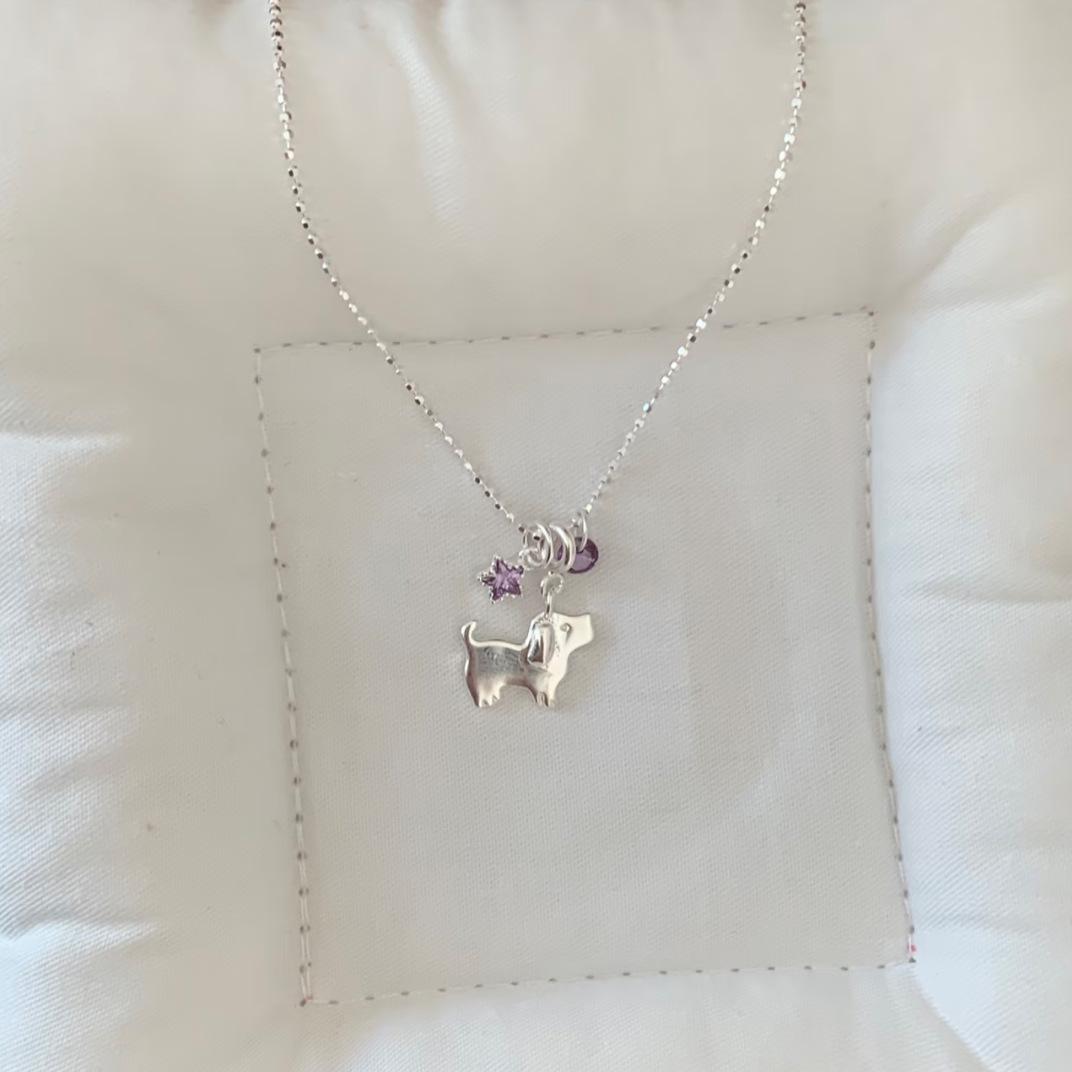 Фиолетовая Звезда Натяжной Ключичный Ожерелье - Корейский Стиль Нишевая Мода Бестселлер для Женщин