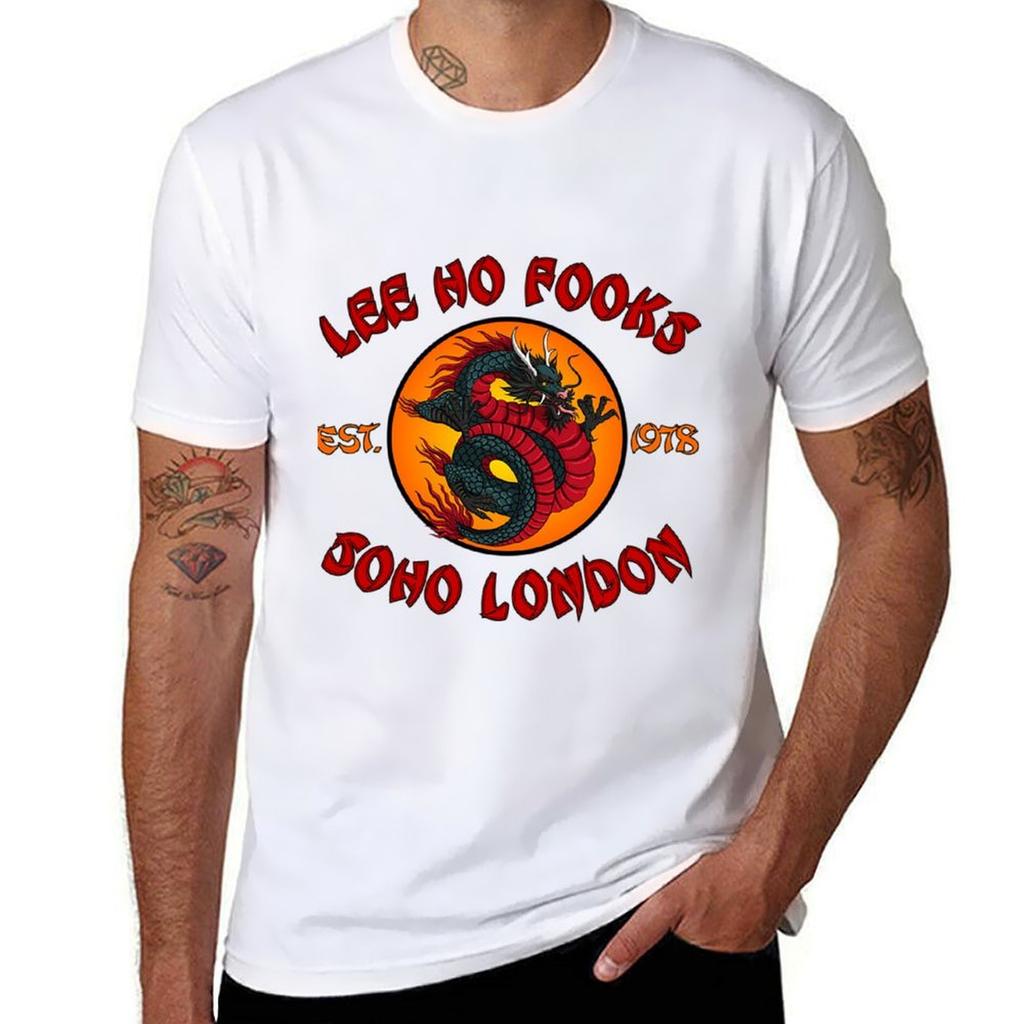 Lee Ho Fooks Soho London T-Shirt Herren T-Shirts Baumwolle Baumwoll-T-Shirt Pack T-Shirt