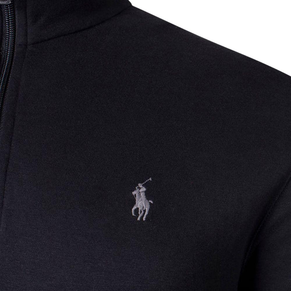 Polo Ralph Lauren Solid Color Long Sleeve Polo Shirt Men tops Black 710812963037