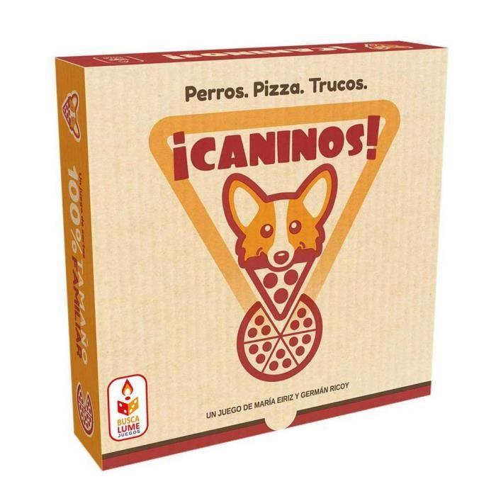 Jeu de société - asmodee - canines! - jeu de cartes familial - espagnol - 2 à 6 joueurs