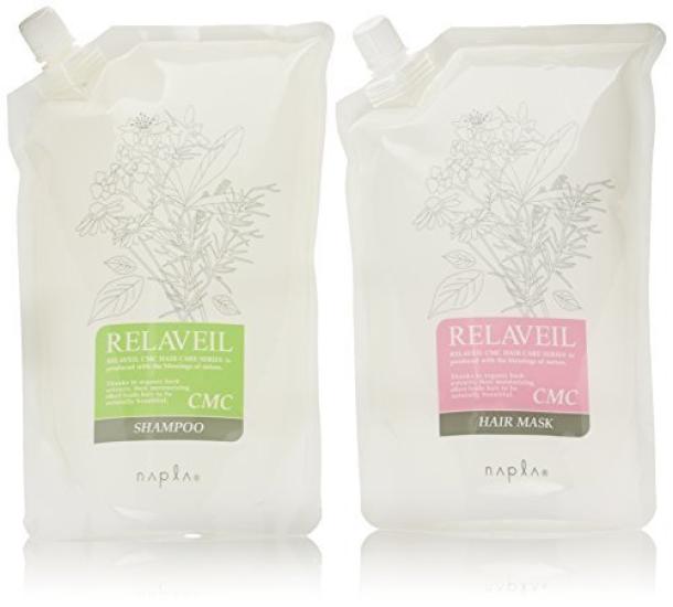 

Napla Lilaber CMC Shampoo 1000ml & CMC Hair Mask 1000g 2-pack assortment