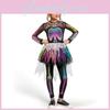 Halloween Human Skeleton Dress For Kids With Polyester Material For Party Cosplay