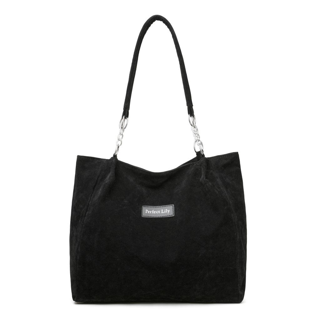 Large-capacity Women's Commuter Single-shoulder Bag, Retro, Artistic and Trendy Tote Bag