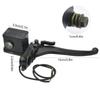 22mm Motorcycle Clutch Master Cylinder Hydraulic Pump Lever Aluminum Alloy Clutch Handle Brake Lever Motorcycle Accessories