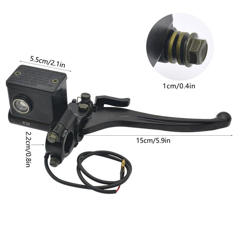 22mm Motorcycle Clutch Master Cylinder Hydraulic Pump Lever Aluminum Alloy Clutch Handle Brake Lever Motorcycle Accessories