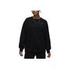 Flight Fleece FW24 Logo Solid Color Loose Comfortable Crewneck Sweatshirt Women Sweatshirt Black HJ1324-010