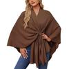 Soft Faux Cashmere Shawl: Solid Color Scarf for Weddings & Evening Gowns - Women's All-Season Accessory