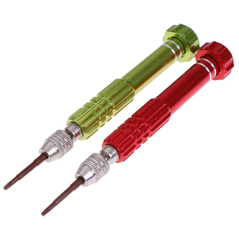 Multifunction Mini Blade Screwdriver With Replacemet Head Anti Slip Repair Tools