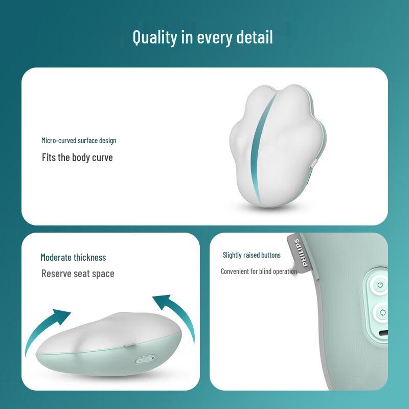 Philips Cat Paw Lumbar and Back Massager with Heat