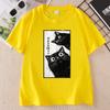 Japanese Cat TShirt Unisex Unisex Tokyo Aesthetic T Shirt Black Cat Tee Casual Cotton Short Sleeve Printed Tshirts Unisex Clothes