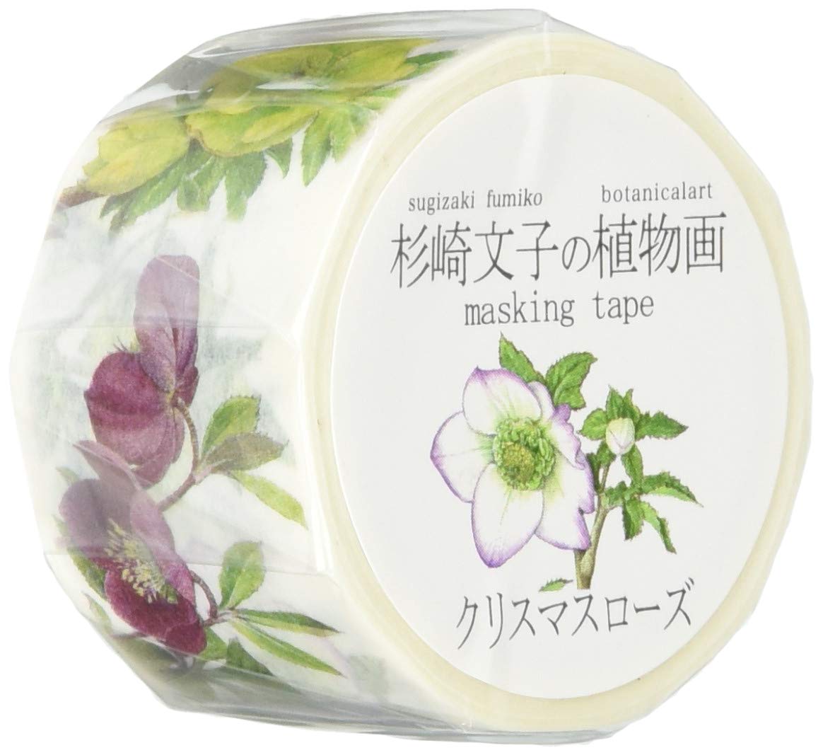 Kamiiso Sangyo Masking Christmas 25mm x Tape, Rose, 5m, GR-0017