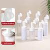 Silicone Brush Soap Foaming Bottle Portable Facial Cleanser Bottle  Makeup Use