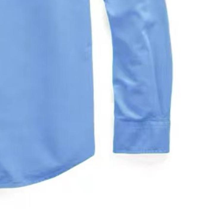 Polo Ralph Lauren Solid Color Logo Embroidered Long Sleeve Shirt Men Shirts Blue 710798540-018