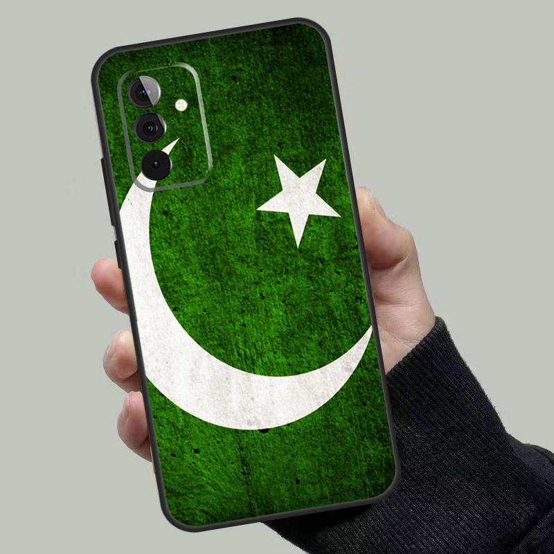 Pakistan Flag Banner Case For Samsung Galaxy A55 A35 A15 A52 A32 A12 A16 A26 A36 A56 A53 A33 A13 A14 A34 A54 A17
