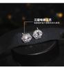 authentic earrings female temperament micro-inlaid zircon earrings hypoallergenic fashion super flash earrings