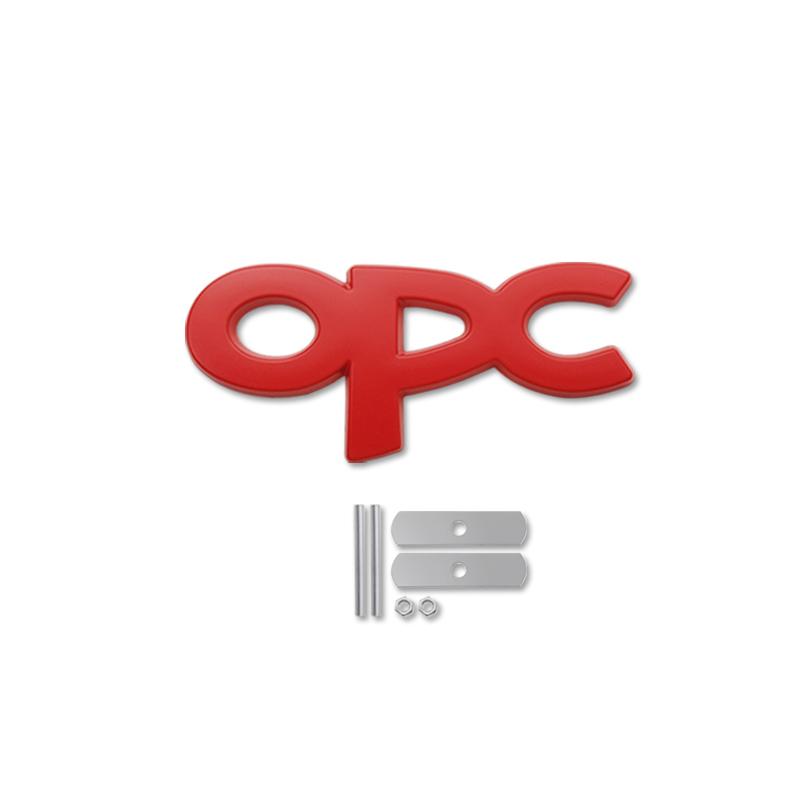Car-Styling Metal Sticker OPC LINE Grille Emblem Badge For VAUXHALL Opel OPC Astra h g j k f Zafira a b Corsa b c d Mokkav