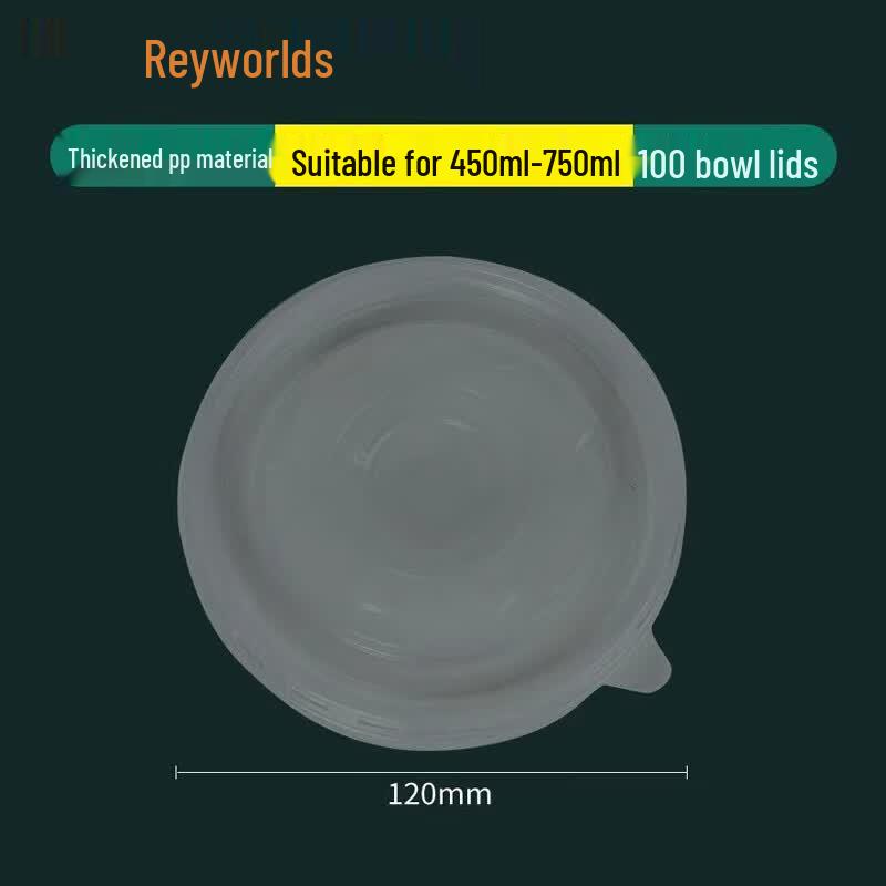 Eco-Friendly Disposable Paper Bowls & Lids
