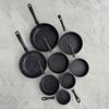 Maifan Stone Non-Stick Mini Wok for Stir-Fry, Steak, Vegetables, Pancakes, and Dumplings; Induction Compatible.