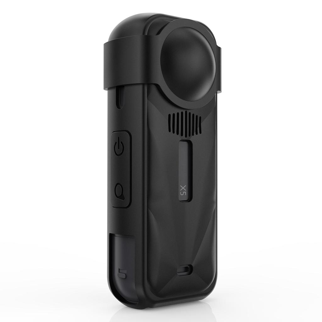 Silicone Case for Insta360 X5 Lens Protector Cover Screen Protector Body Protection Case for Insta360 X5 Camera Accessories