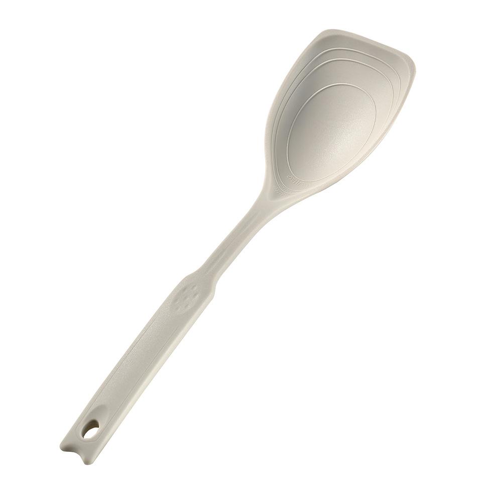 Heat-Resistant Non-Slip Silicone Spatula Spoon for Baby Food and Daily Kitchen Use