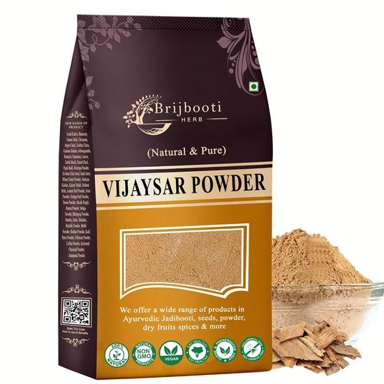Birju Mahavir Vijaysar Powder - Indian Kino - Pterocarpus Marsupium 1 Kg, Natural (BMKB-47) 1KG