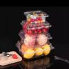 Thickened Clear Round Disposable Plastic Food Container