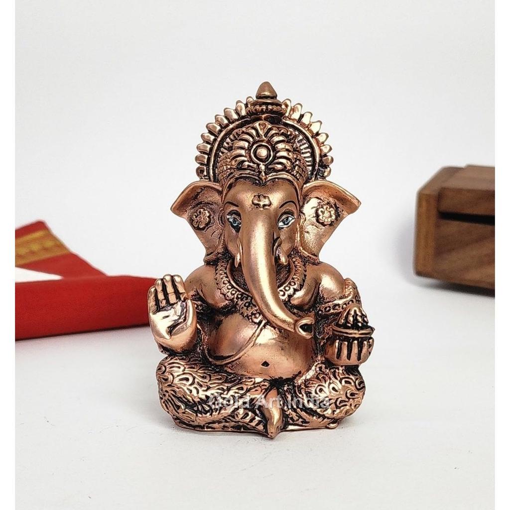 Ganesha-Idol | Ganesha-Statue für Heimdekoration | Ganesha-Murti für Schreibtisch & Ganpati-Idol für Armaturenbrett