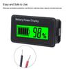 Universal LCD Battery Capacity Monitor 12V 24V 48V Digital Voltmeter for Car Motorcycle Lithium Lead-acid Battery