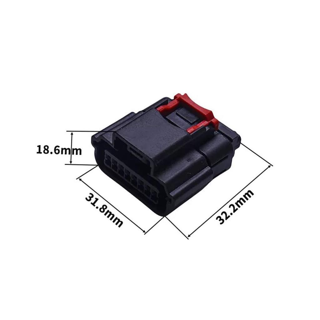 0280218419 12671624 Mass Air Flow Sensor Harness Connector Plug Replacement for Chevrolet Cruze 1.4L 1.6L 1.8L Sonic 1.4L 1.8L Trax 1.4L Cruze